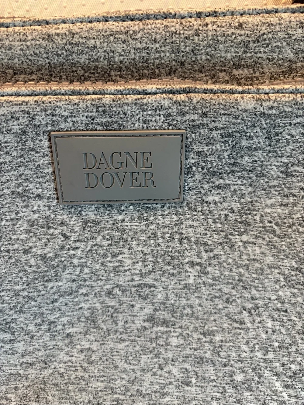 Dagne Dover Gray Crossbody Messenger Bag